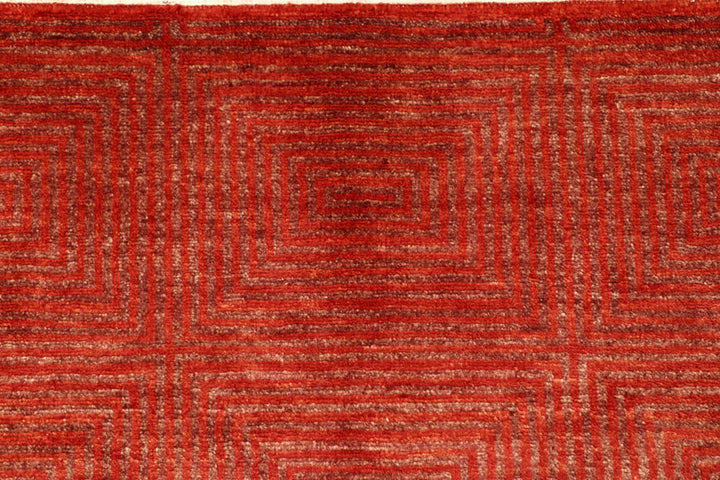 Firebrick Gabbeh 5'  2" x 6'  3" - No. QA81444