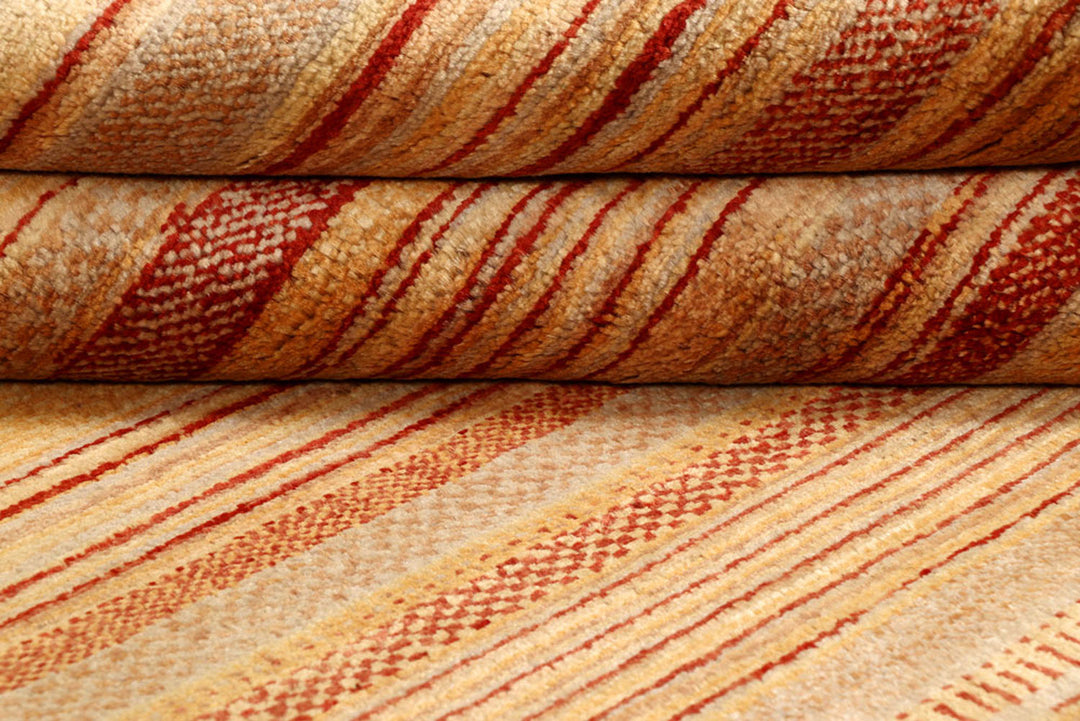 Multi Colored Gabbeh 4'  x" 6'  1" - No. QA67355