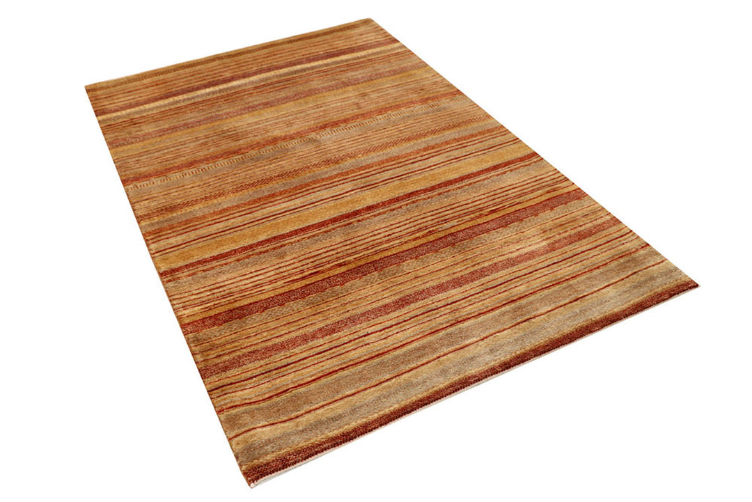 Multi Colored Gabbeh 4'  x" 6'  1" - No. QA67355