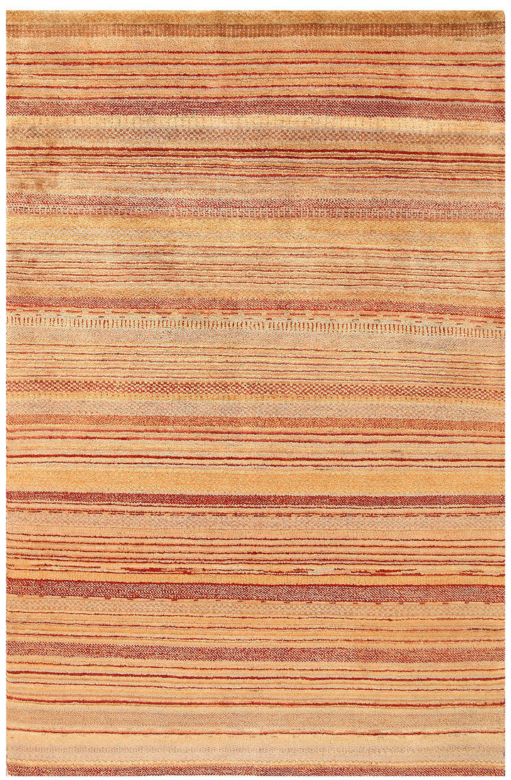 Multi Colored Gabbeh 4'  x" 6'  1" - No. QA67355