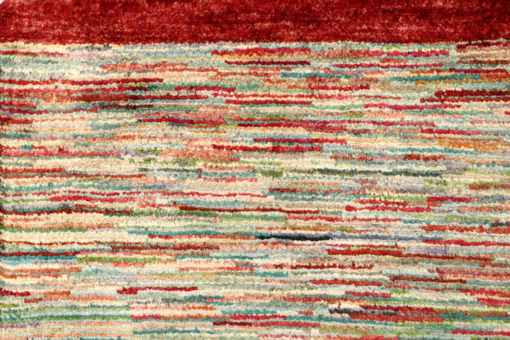 Multi Colored Gabbeh 5'  x" 6'  7" - No. QA17472