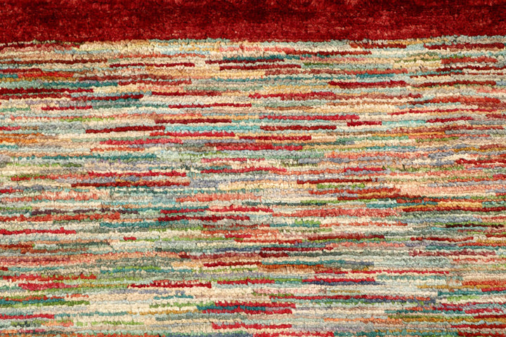 Multi Colored Gabbeh 5'  x" 6'  7" - No. QA17472