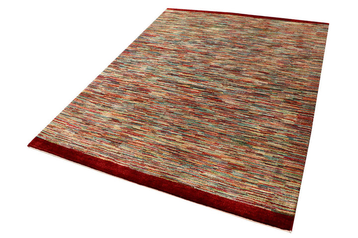 Multi Colored Gabbeh 5'  x" 6'  7" - No. QA17472