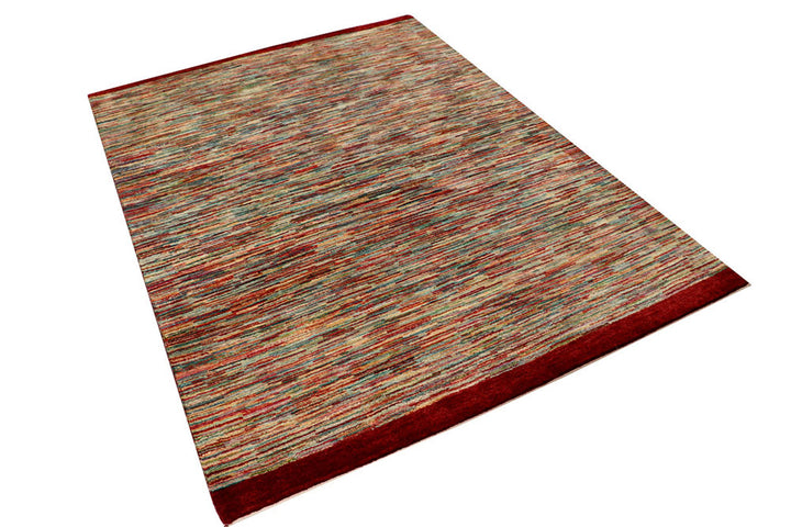Multi Colored Gabbeh 5'  x" 6'  7" - No. QA17472