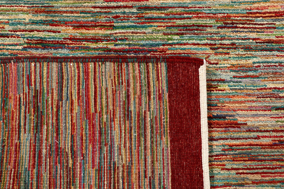 Multi Colored Gabbeh 5'  x" 6'  7" - No. QA17472