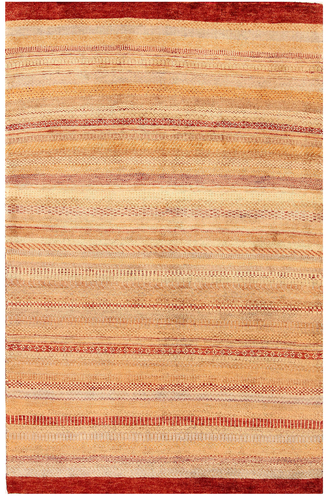 Multi Colored Gabbeh 3' 10 x 6' - No. 56330 - ALRUG Rug Store