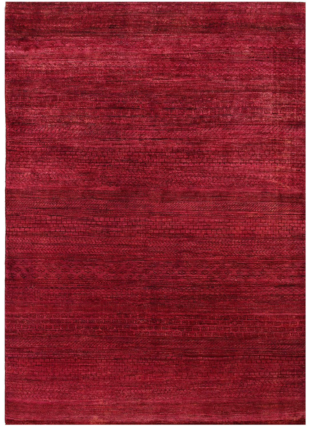 Maroon Gabbeh 5' 1 x 7' 1 - No. 56331 - ALRUG Rug Store