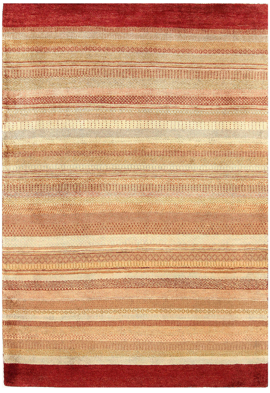 Multi Colored Gabbeh 4' x 5' 10 - No. 56341 - ALRUG Rug Store