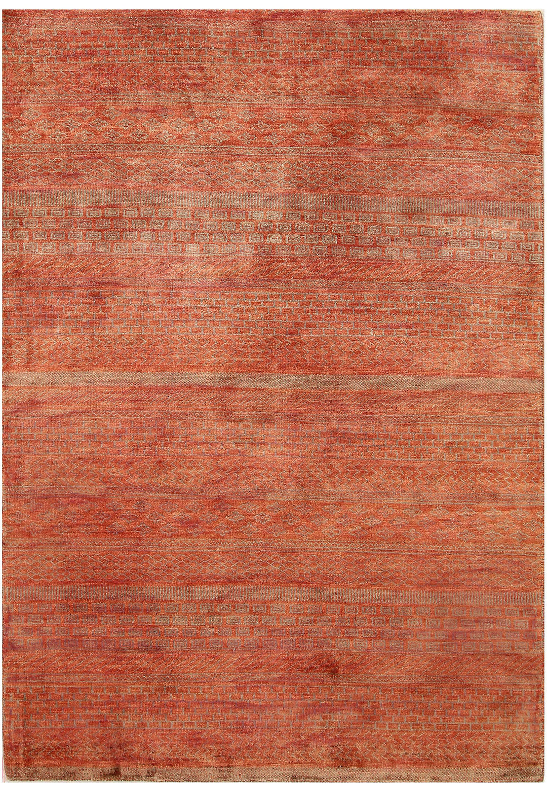 Tomato Gabbeh 4' 1 x 5' 10 - No. 56342 - ALRUG Rug Store