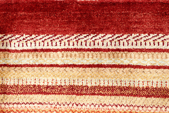 Multi Colored Gabbeh 4'  2" x 6'  2" - No. QA94747
