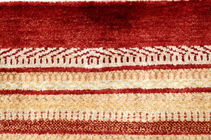 Multi Colored Gabbeh 4'  2" x 6'  2" - No. QA94747