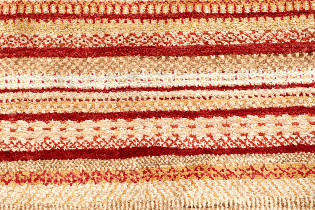 Multi Colored Gabbeh 4'  2" x 6'  2" - No. QA94747