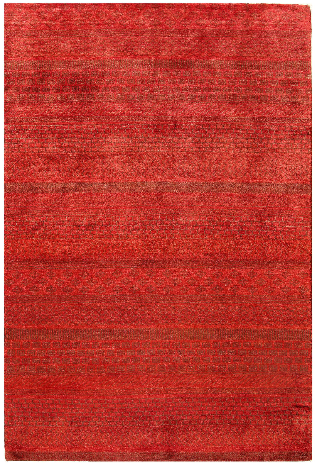 Tomato Gabbeh 4' x 6' - No. 56349 - ALRUG Rug Store
