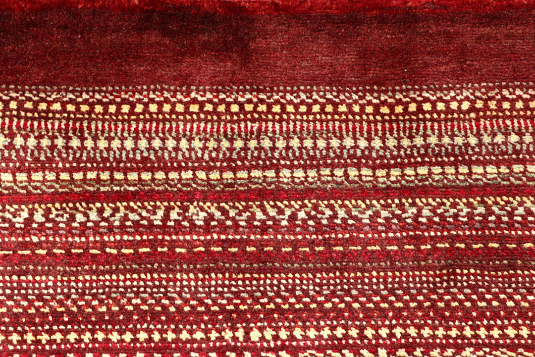 Multi Colored Gabbeh 4'  1" x 6'  1" - No. QA93552