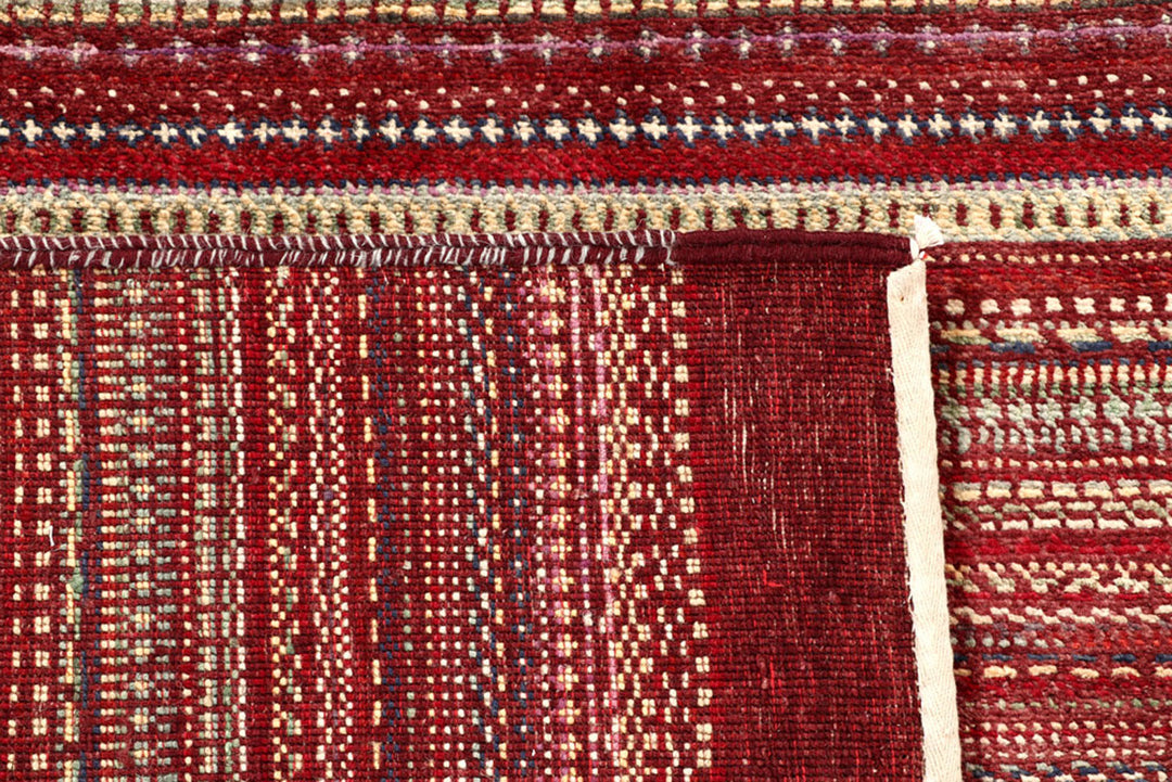 Multi Colored Gabbeh 4'  1" x 6'  1" - No. QA93552
