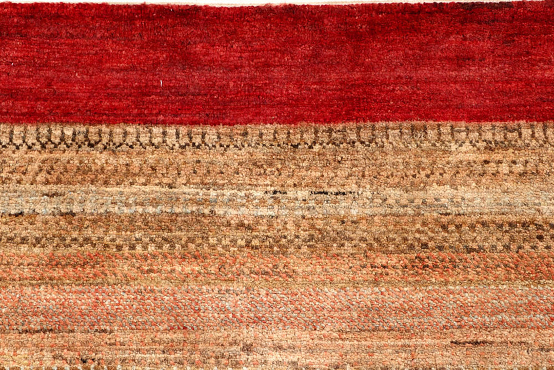 Multi Colored Gabbeh 4'  3" x 6' " - No. QA95762