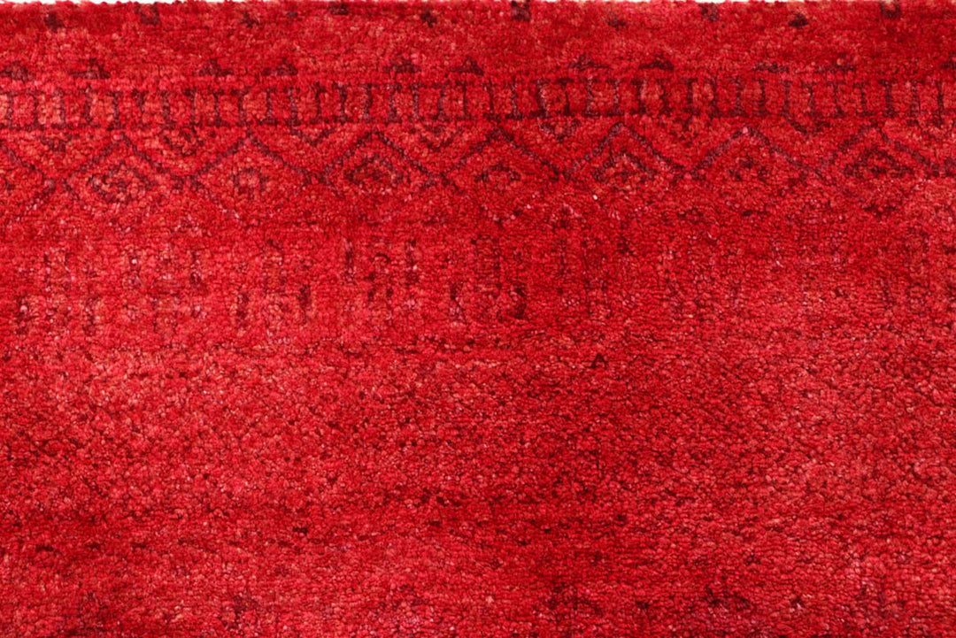 Firebrick Gabbeh 4'  1" x 5'  11" - No. QA69266