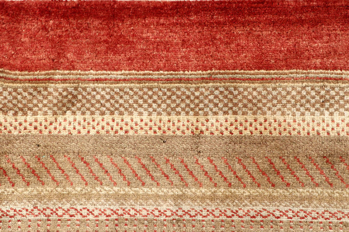 Multi Colored Gabbeh 4'  2" x 5'  11" - No. QA51902