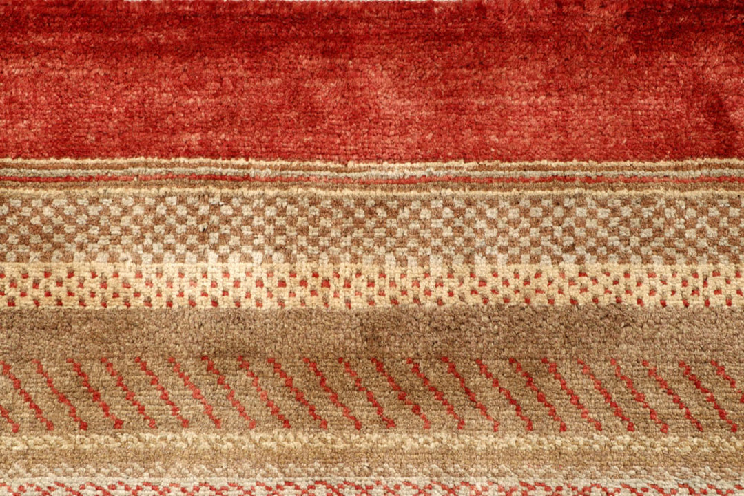 Multi Colored Gabbeh 4'  2" x 5'  11" - No. QA51902