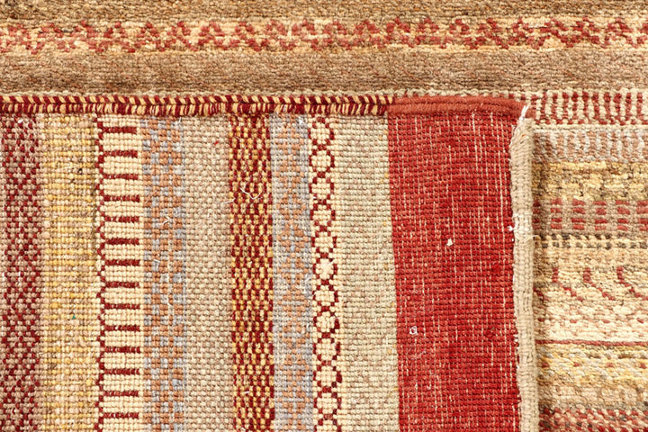Multi Colored Gabbeh 4'  2" x 5'  11" - No. QA51902