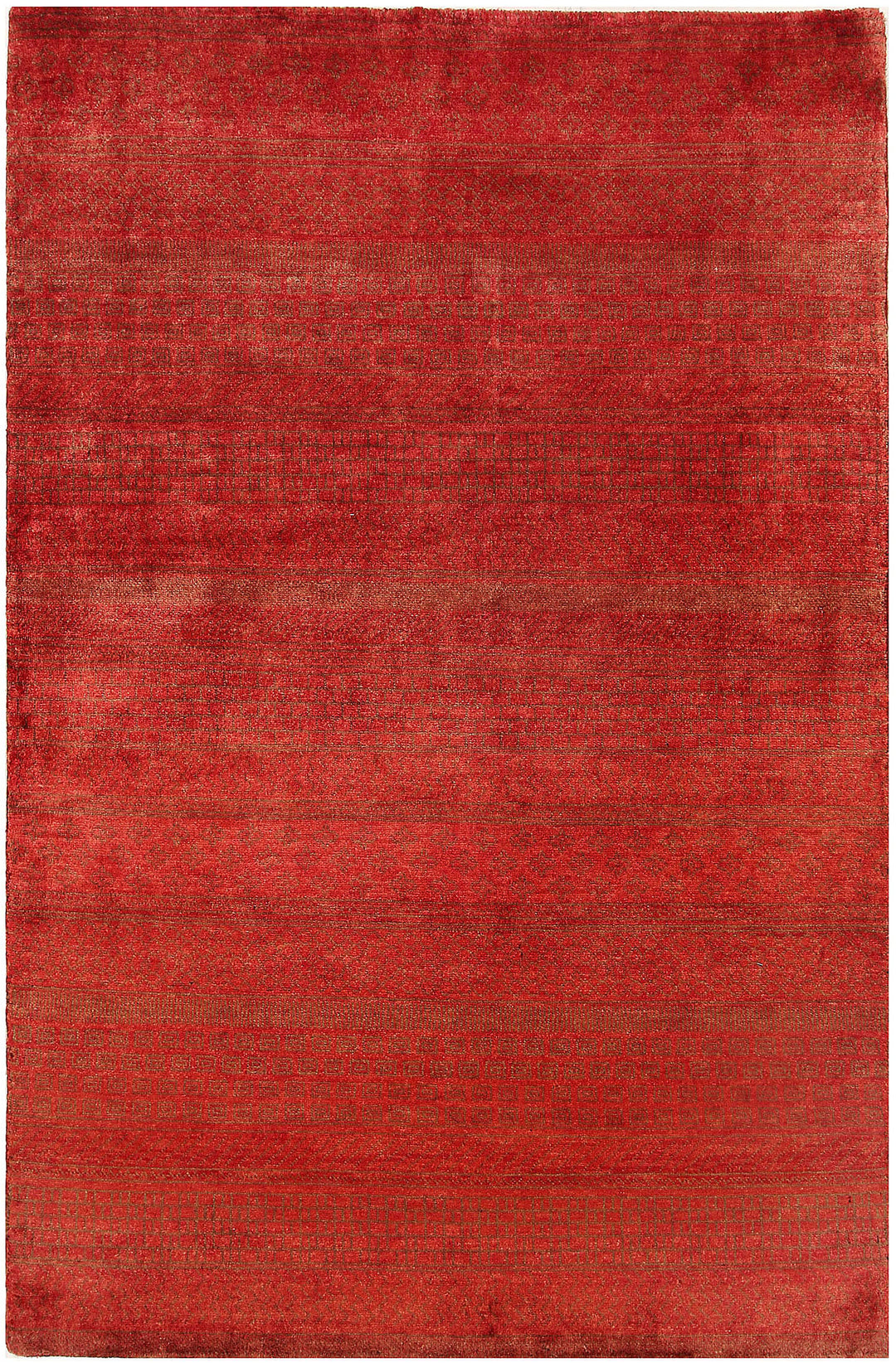 Brown Gabbeh 4' 2 x 6' 5 - No. 56375 - ALRUG Rug Store