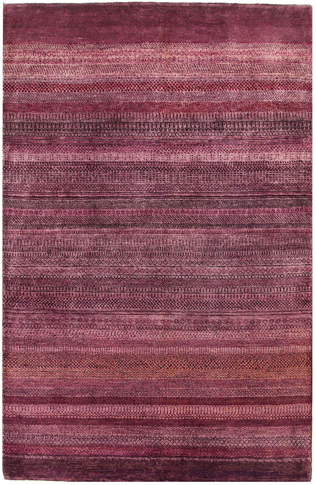 Pale Violet Red Gabbeh 4' 3 x 6' 7 - No. 56388 - ALRUG Rug Store