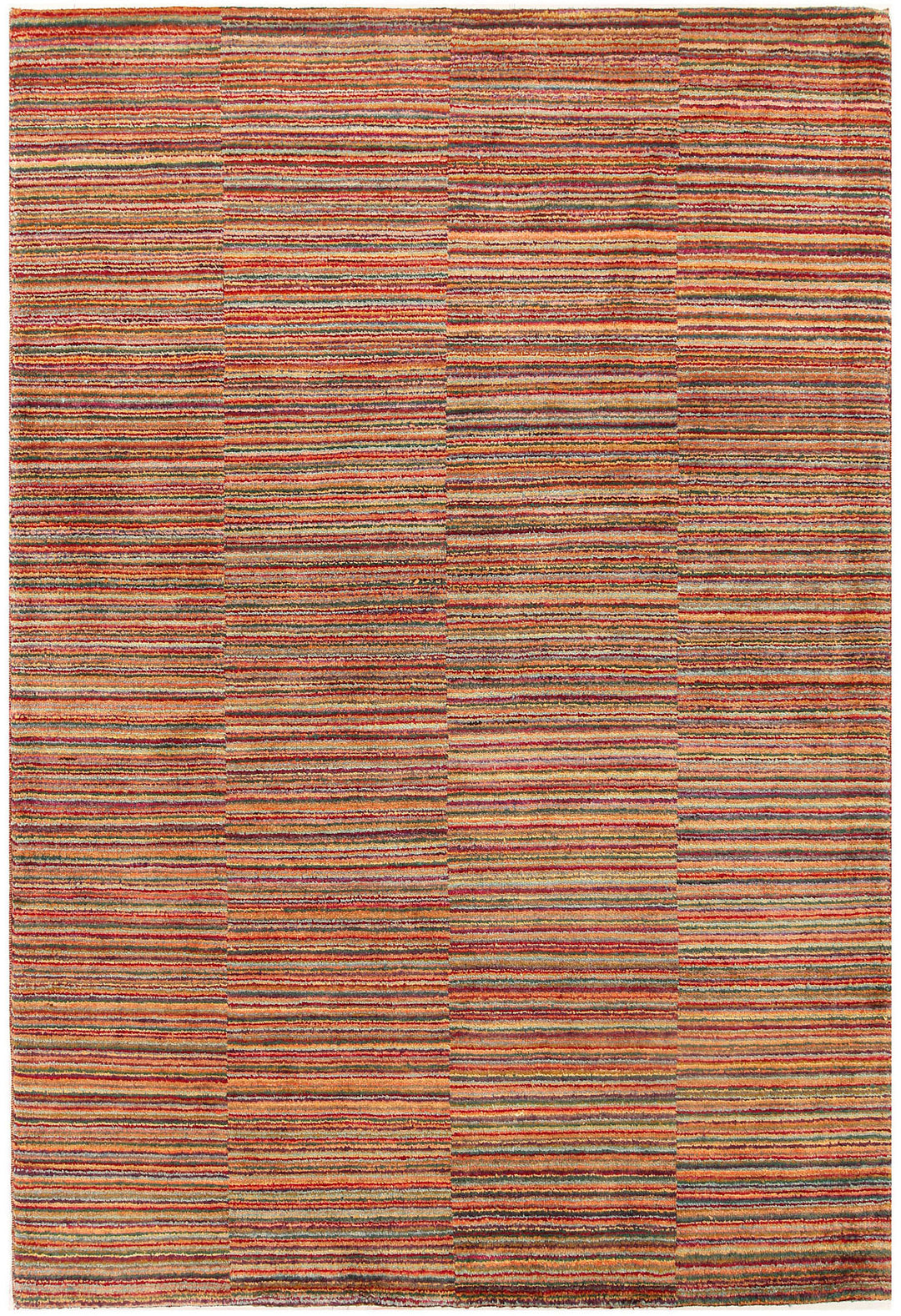 Multi Colored Gabbeh 4' 7 x 6' 8 - No. 56394 - ALRUG Rug Store
