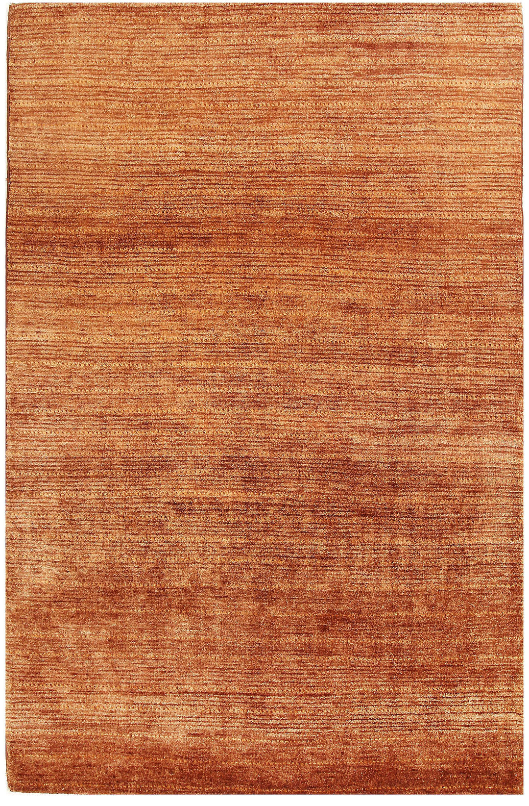 Afghan Gabbeh Rug 4' x 6'6" Hand-Knotted