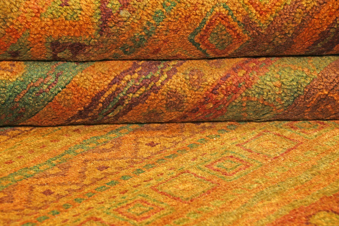 Goldenrod Gabbeh 3' 3 x 6' 5 - No. 56406