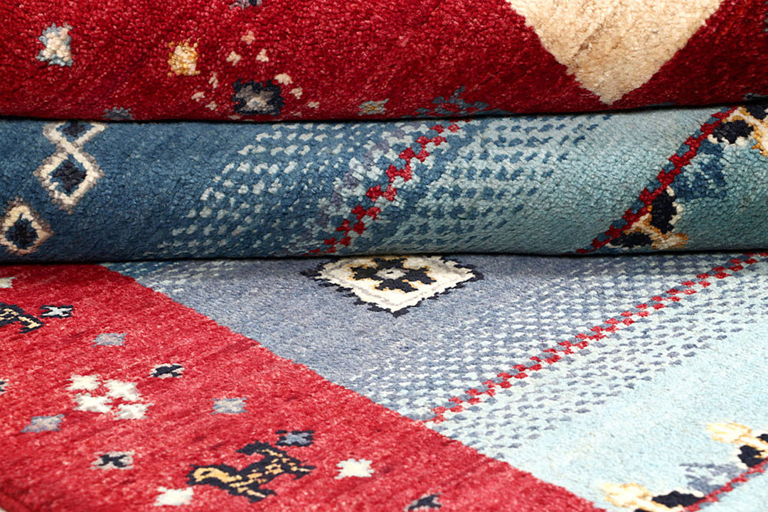 Multi Colored Gabbeh 4'  x" 6'  3" - No. QA88279