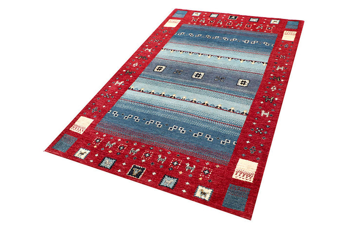 Multi Colored Gabbeh 4'  x" 6'  3" - No. QA88279