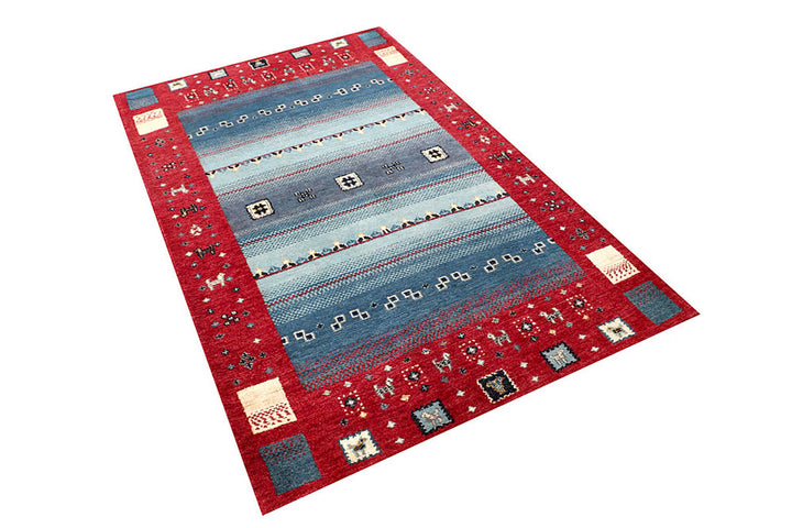 Multi Colored Gabbeh 4'  x" 6'  3" - No. QA88279