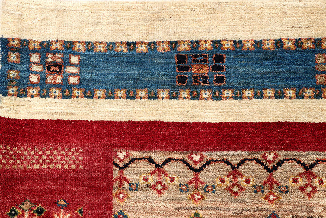 Multi Colored Gabbeh 4'  x" 5'  10" - No. QA92933