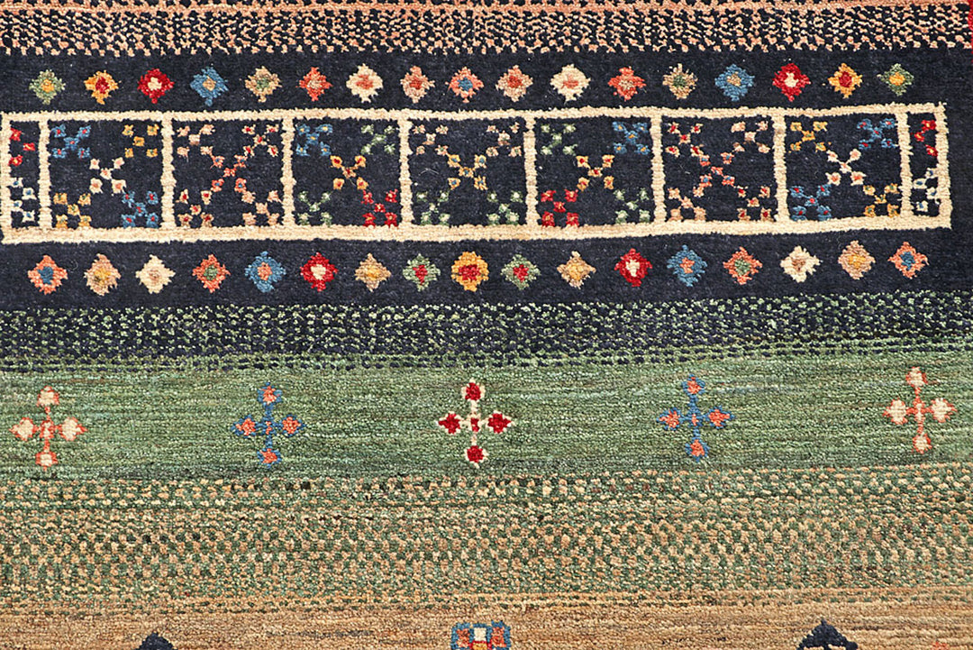 Multi Colored Gabbeh 4'  x" 5'  10" - No. QA92933