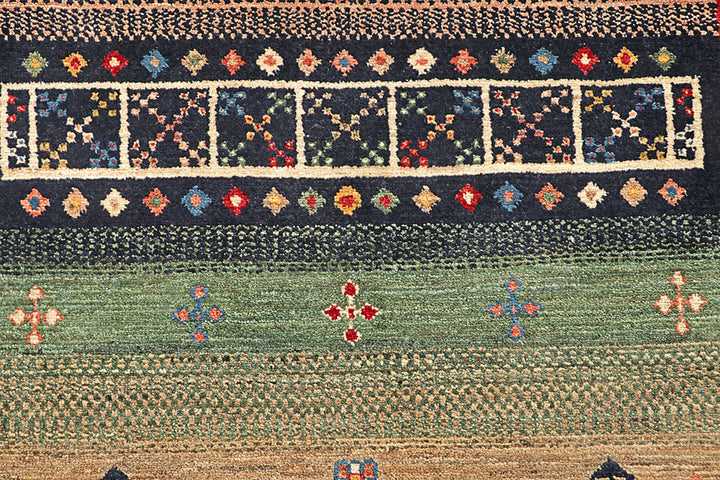 Multi Colored Gabbeh 4'  x" 5'  10" - No. QA92933