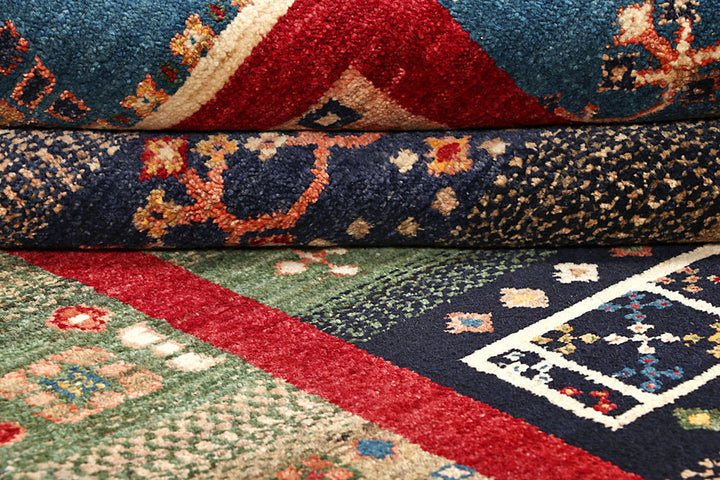 Multi Colored Gabbeh 4'  x" 5'  10" - No. QA92933