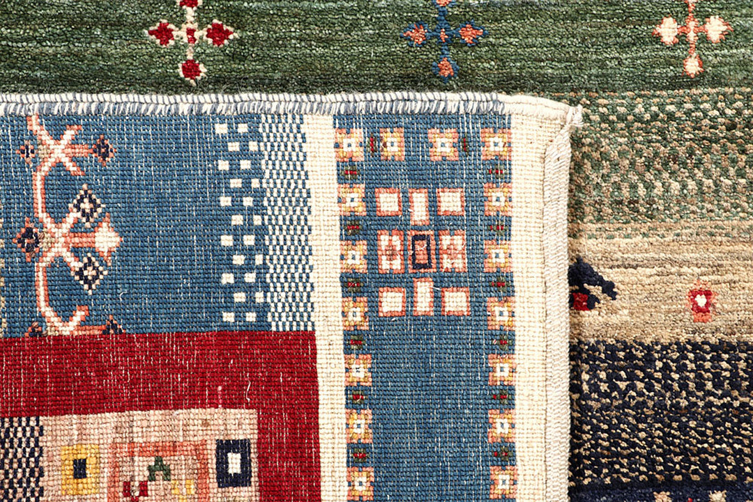 Multi Colored Gabbeh 4'  x" 5'  10" - No. QA92933