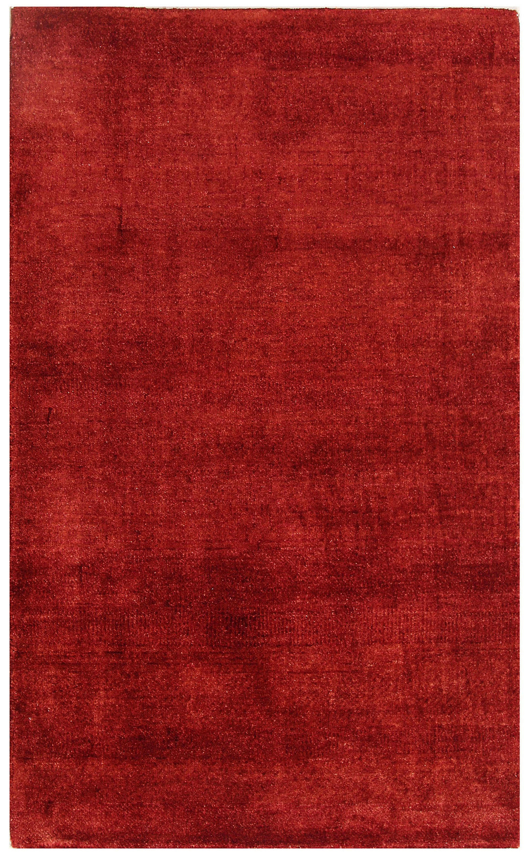 Maroon Gabbeh Rug 3' x 4' 11 Hand-Knotted