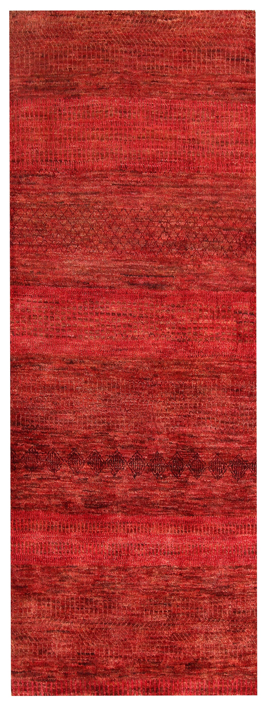 Maroon Gabbeh 3' 1 x 5' 1 - No. 56421 - ALRUG Rug Store