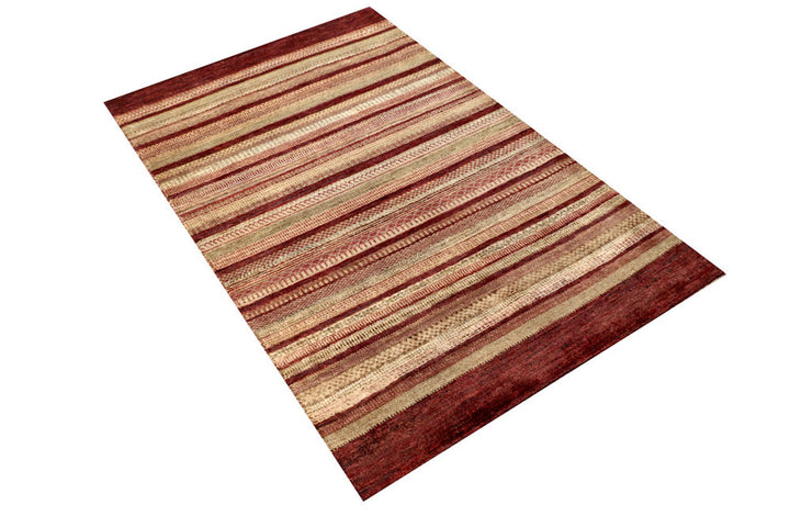 Multi Colored Gabbeh 3'  3" x 5'  1" - No. QA43982