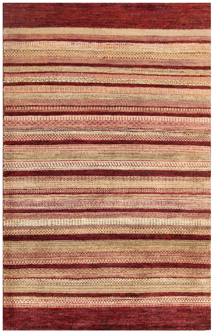 Multi Colored Gabbeh 3'  3" x 5'  1" - No. QA43982