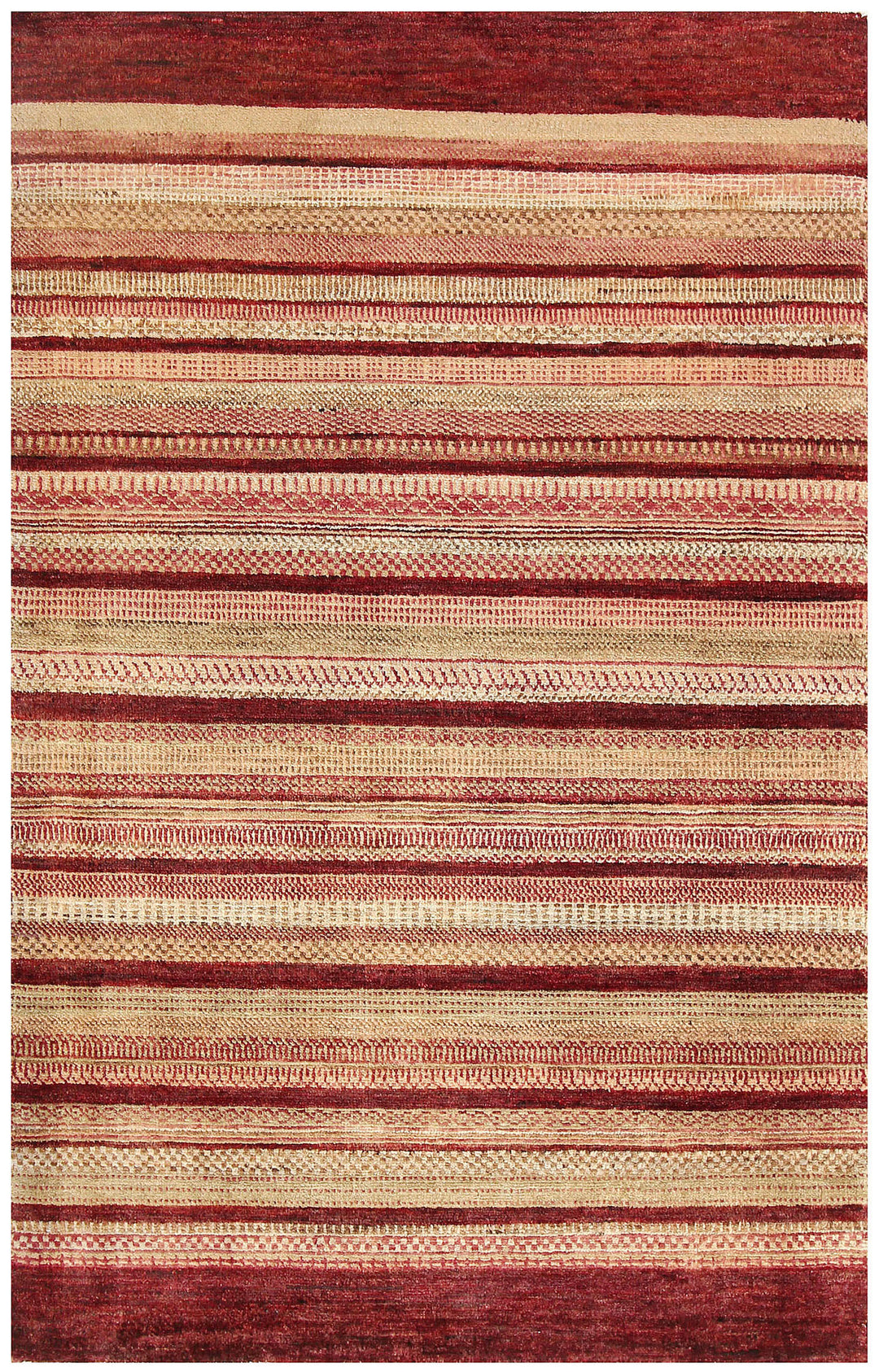 Multi Colored Gabbeh 3' 3 x 5' 1 - No. 56428 - ALRUG Rug Store