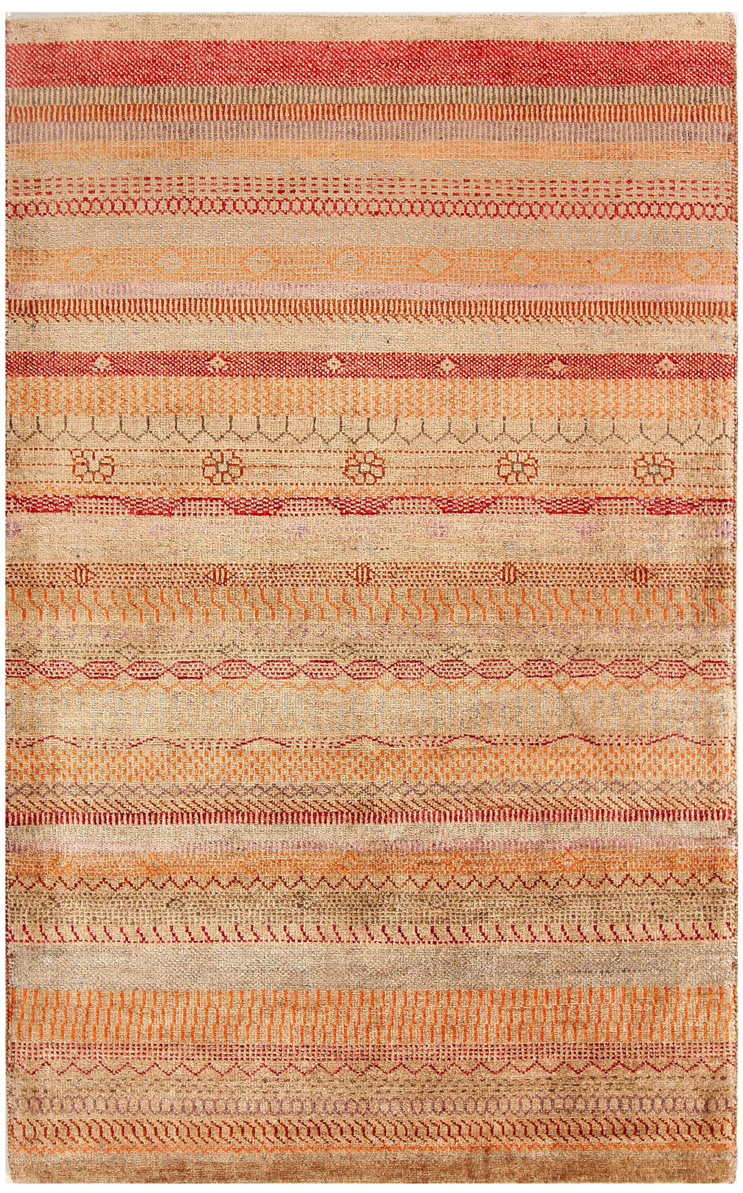 Multi Colored Gabbeh 3' 2 x 5' 1 - No. 56433 - ALRUG Rug Store