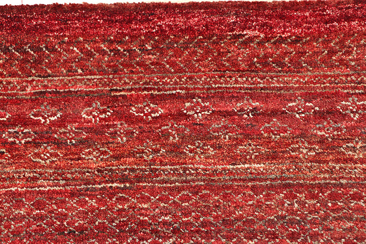 Maroon Gabbeh 4'  2" x 6'  3" - No. QA95719