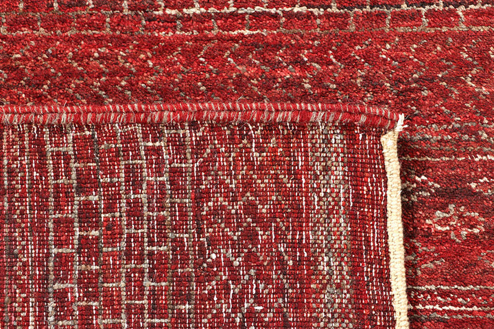 Maroon Gabbeh 4'  2" x 6'  3" - No. QA95719