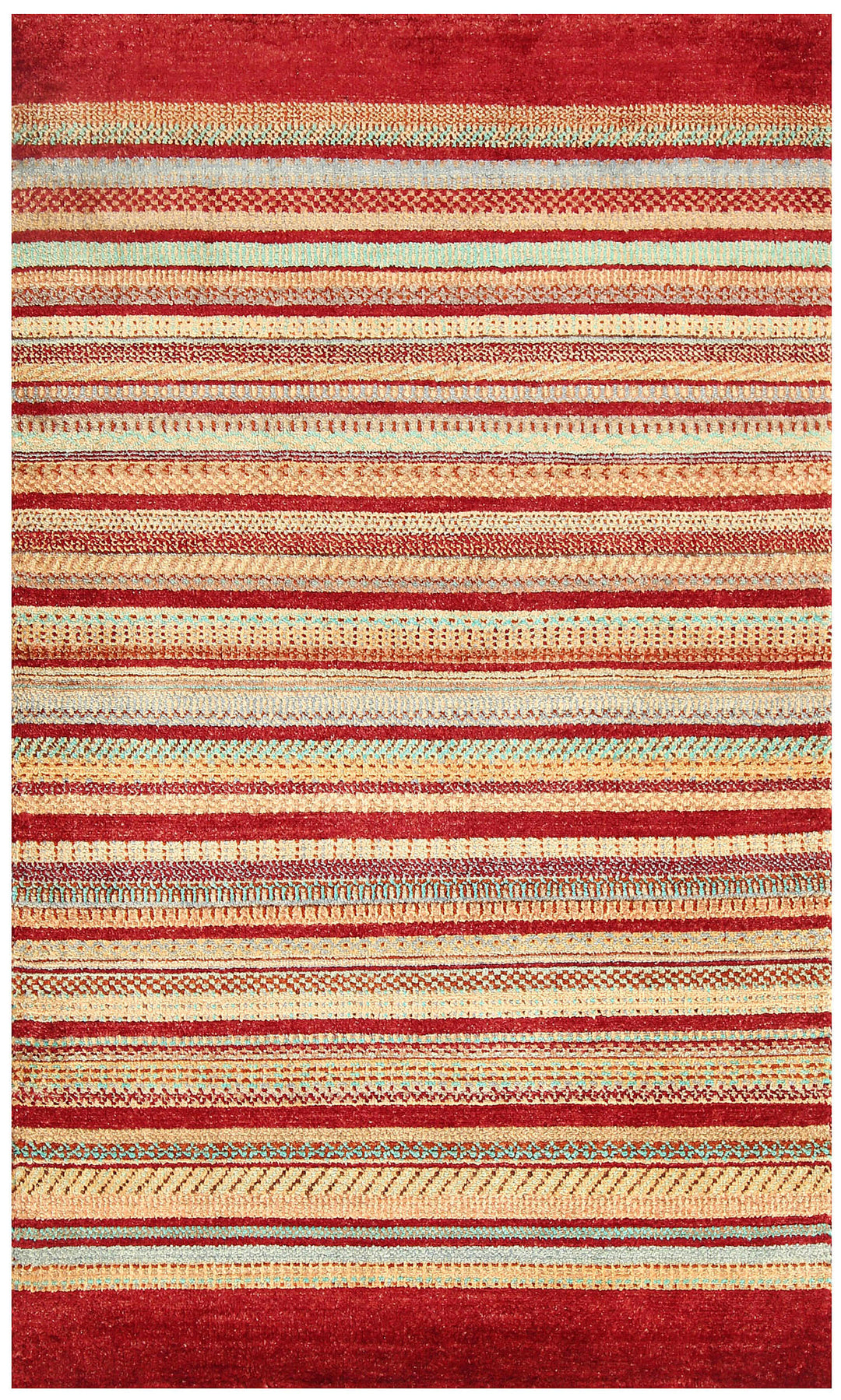 Multi Colored Gabbeh 3' 2 x 5' 3 - No. 56438 - ALRUG Rug Store