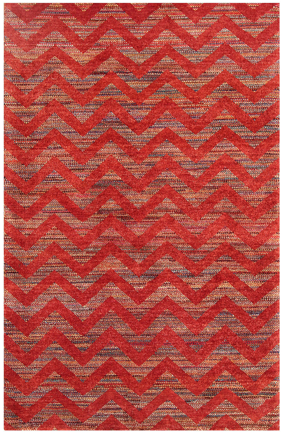 Dark Red Gabbeh 3' 2 x 5' - No. 56441 - ALRUG Rug Store