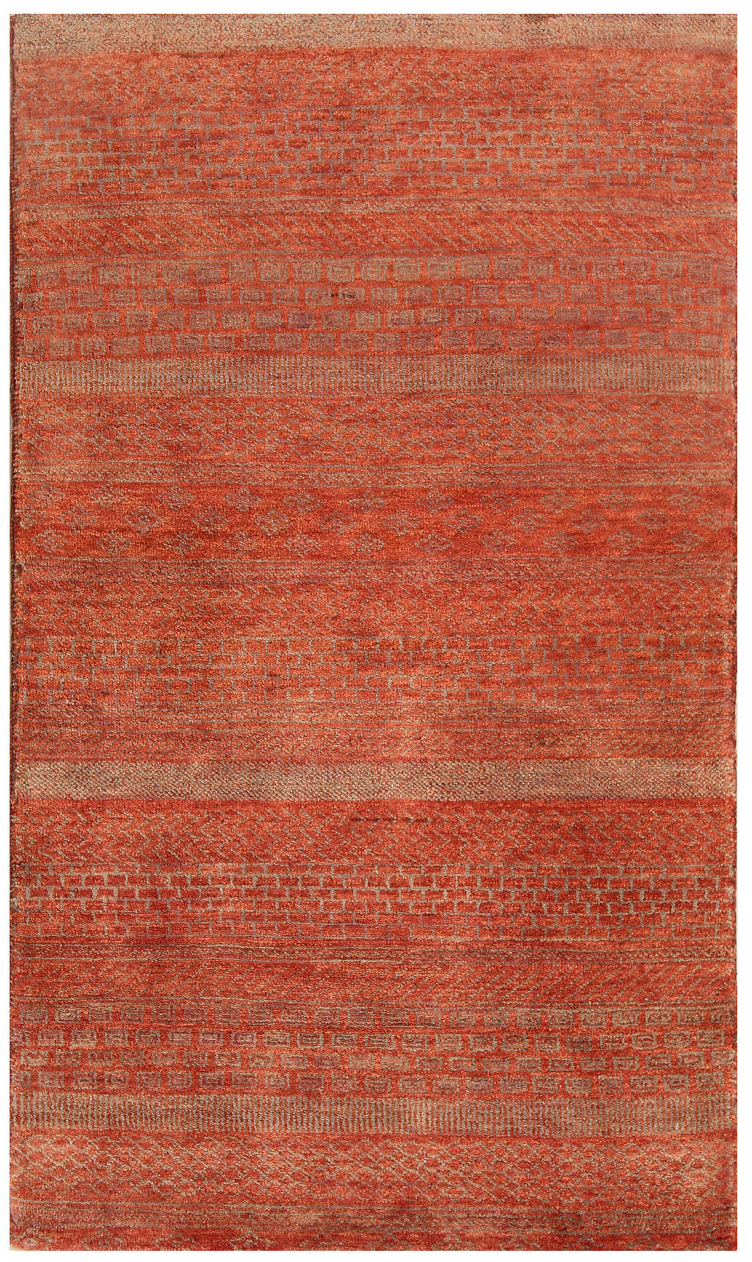 Brown Gabbeh 3' x 5' 1 - No. 56454 - ALRUG Rug Store