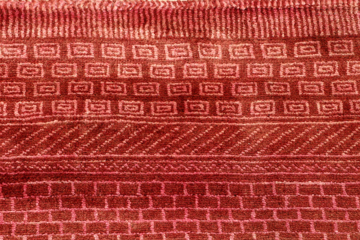 Firebrick Gabbeh 3'  x" 4'  11" - No. QA40264