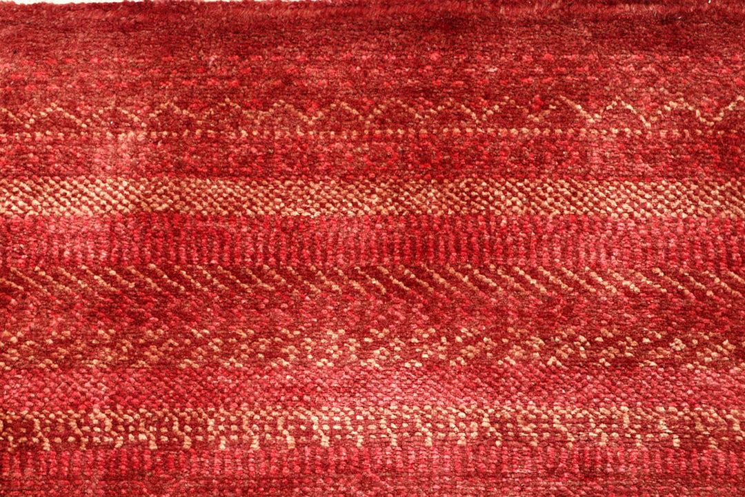 Maroon Gabbeh 3'  3" x 4'  9" - No. QA98273